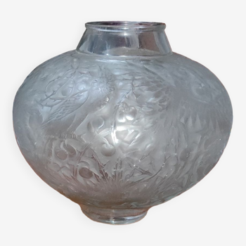 Vase arras René Lalique ( 1860-1945 )