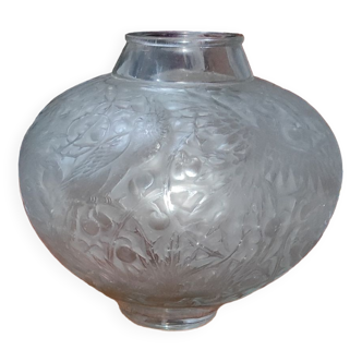 Vase arras René Lalique ( 1860-1945 )