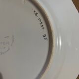 Assiette en faïence Henriot Quimper HB