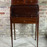 Louis XVI style mahogany cylinder desk 1900s