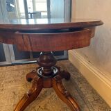 Antique gueridon GM with central leg