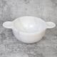 Gabriella – Bol en marbre blanc naturel avec poignées | L 32 cm L 20 cm H 10 cm