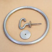 Bathroom accessory set by Sergio Mazza for Artemide, 1960s, set of 3.