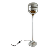 Vintage chrome steel floor lamp