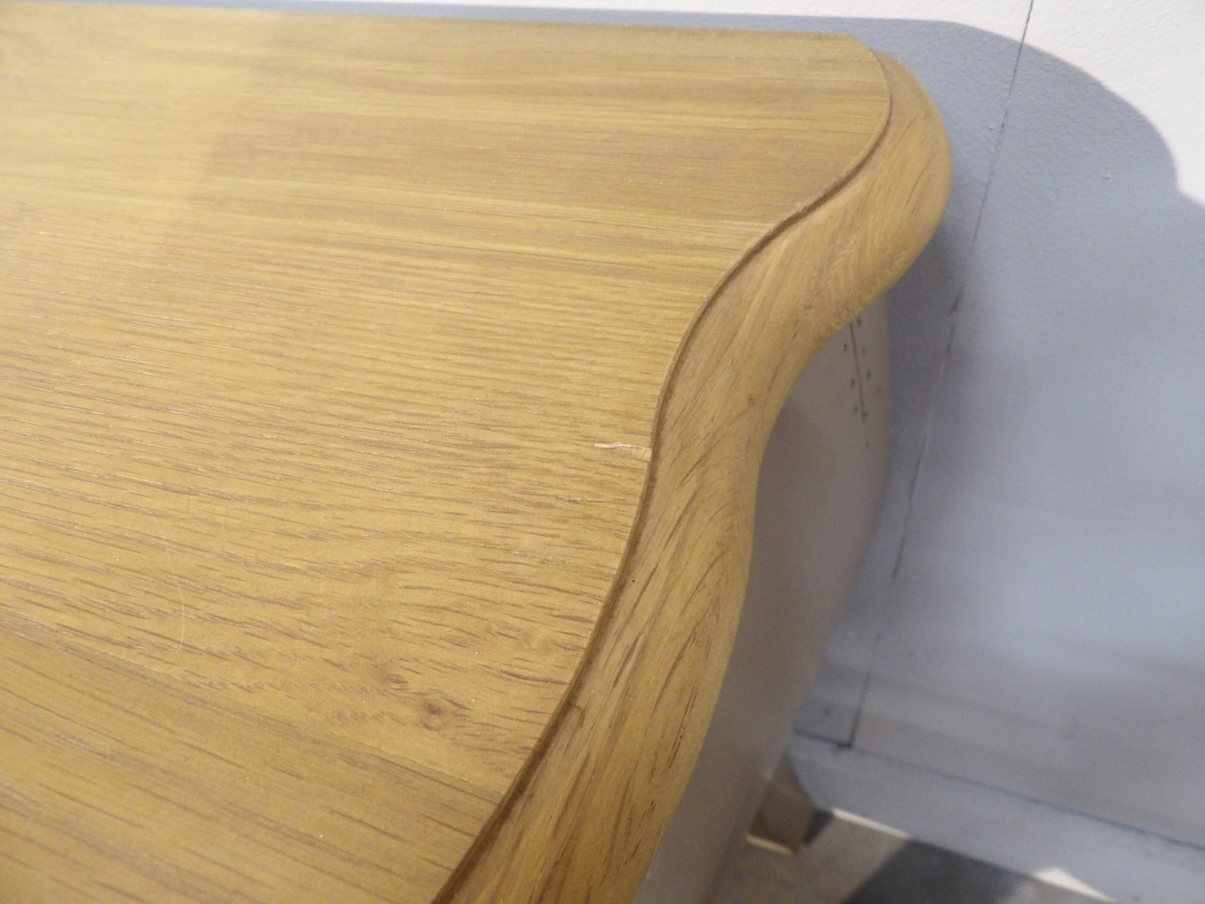 Wooden TV cabinet, 1 drawer, 2 storage spaces, Taupe patina