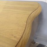 Wooden TV cabinet, 1 drawer, 2 storage spaces, Taupe patina