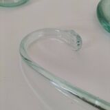 unsigned Biot bubble glass punch set