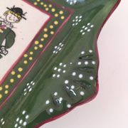 plat céramique allemande années 50-80