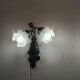Pair of Hollywood Regency wall lights from the 60s/70s