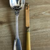 Antique cheese knives