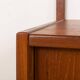 Danish mid-century teak wall unit in Cadovius style, 1960s