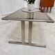 Table basse verre fumé