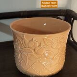 Cache pot abricot