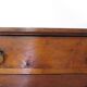 Commode 4 tiroirs en bois massif, début XXème s.
