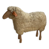 Vintage design Mouton stool 1970