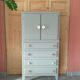 Chiffonnier vintage vert de gris