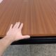 Marcel Gascoin modernist dining table + extension 1950