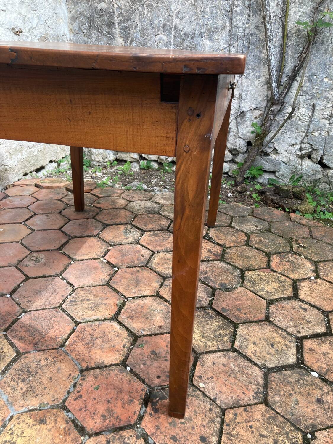 Vintage farmhouse table