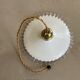 Suspension opaline ancienne