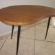 Table basse vintage forme haricot