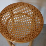 Cane wood stool 755mm