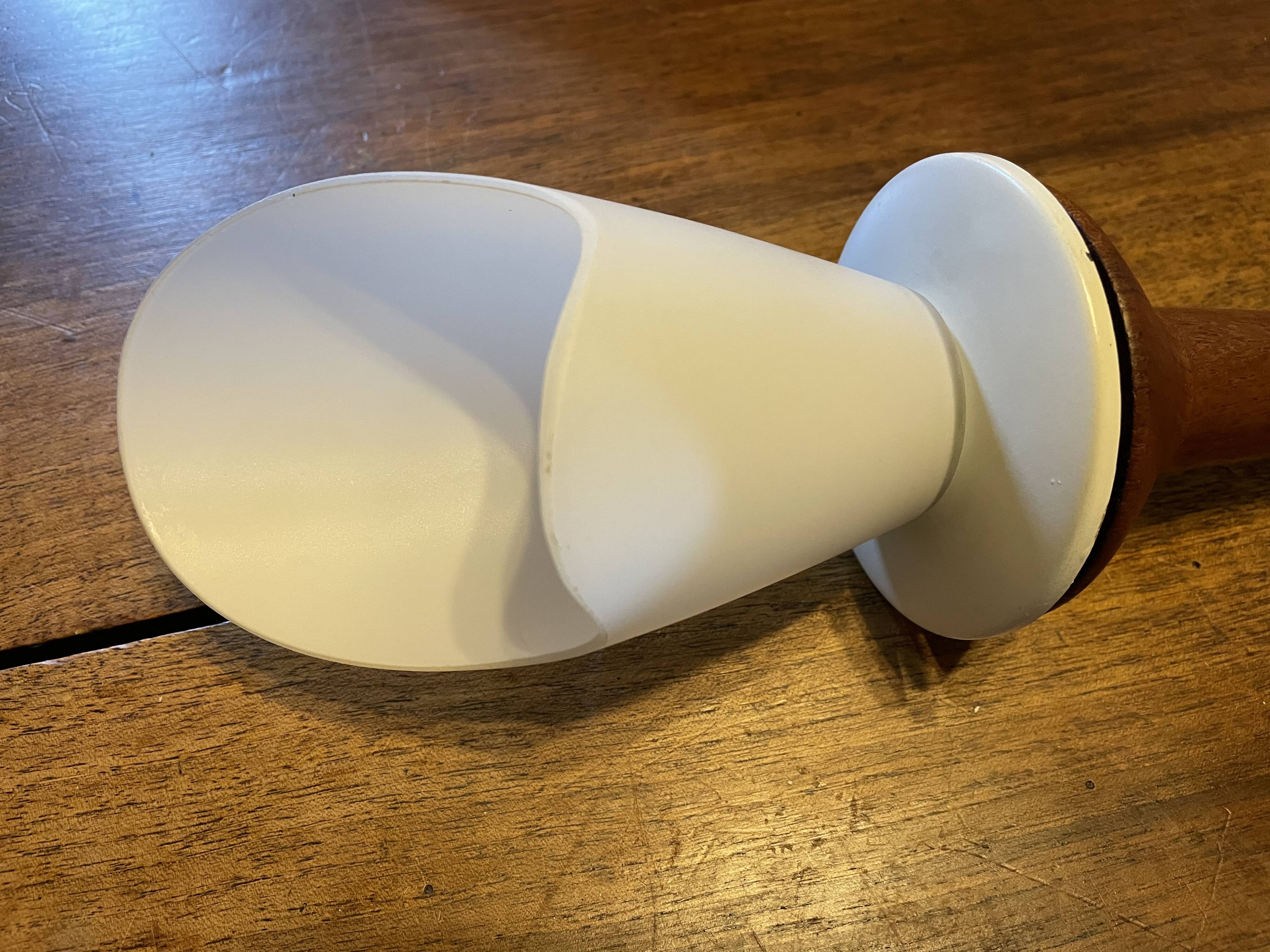 Scandinavian teak pendant light