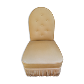 Golden yellow toad armchair