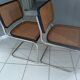 Pair of Chairs Cesca B32 by Marcel Breuer vintage year 1988