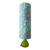 Table lamp with handmade lampshade