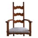 Classic Oak Armchair with Lambswool Upholstery, Mid-Century Danish, 1950s