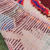 Ancient Berber carpet, 132x88 cm
