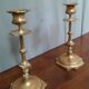Pair of eighteenth century candlesticks