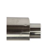 Koch & Lowy - wall spotlight - stainless steel - Space Age lighting - Ameri