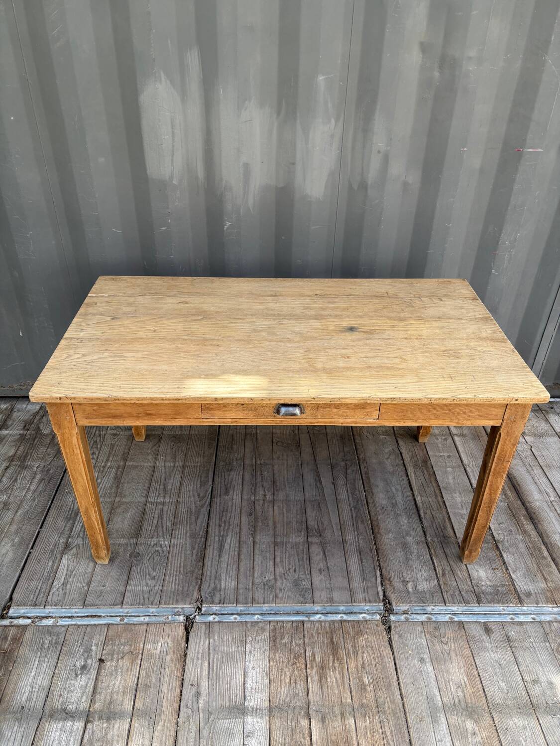 Oak farmhouse table