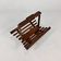Modernist Oak Magazine Rack, 1970s