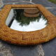 Miroir rotin 52 x 40 cm