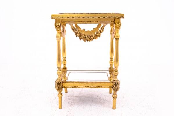 Antique table from around 1900, France.