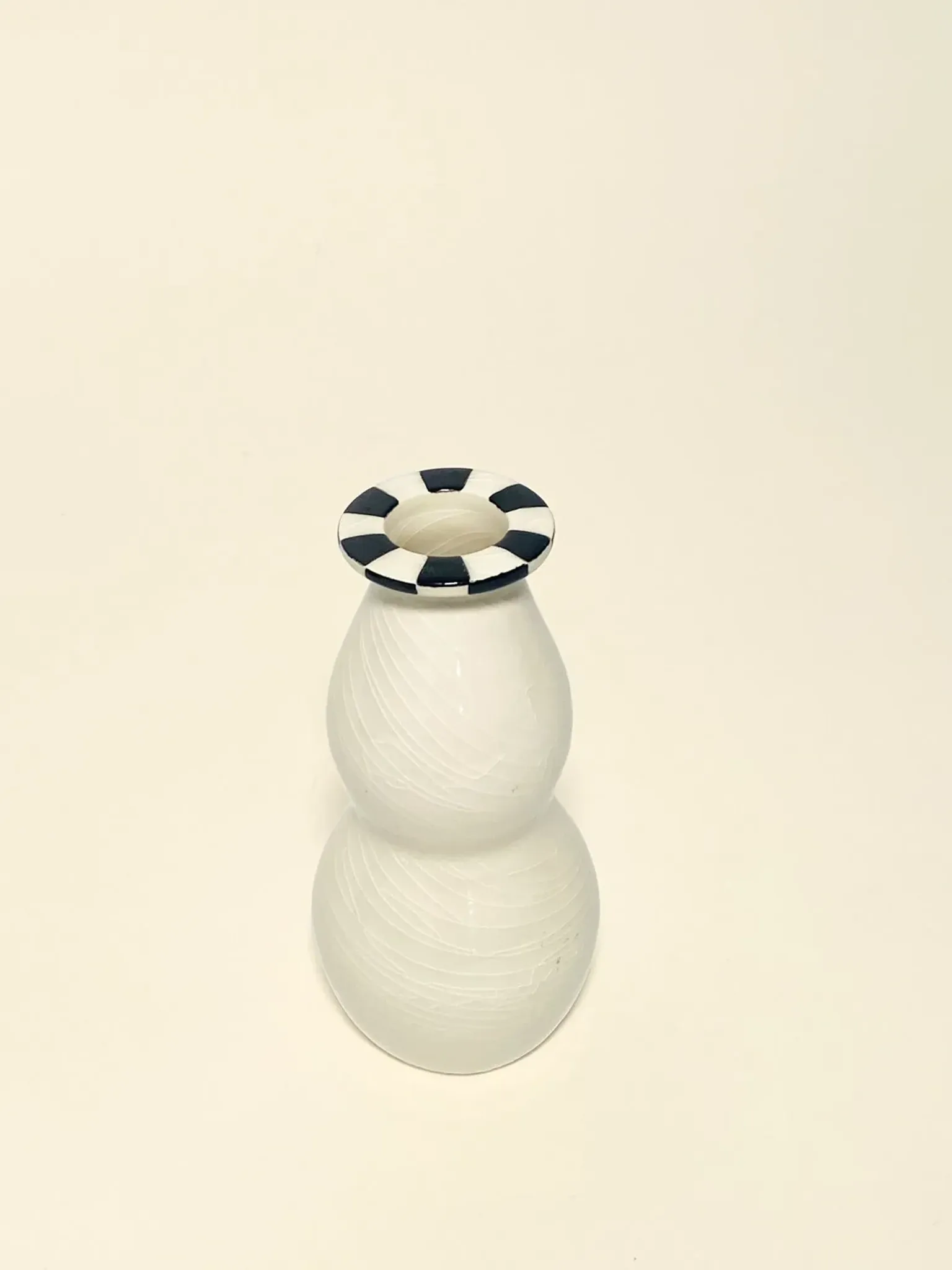 Small checkered vase