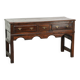 English dresser from the early 18th century made of oak with patina
