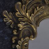 Miroir vintage doré
