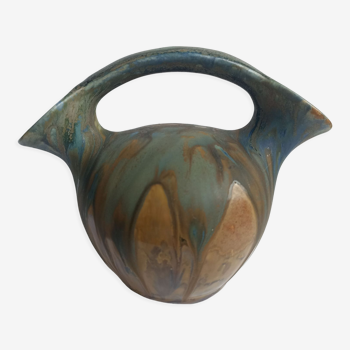 Art Nouveau two-necked vase