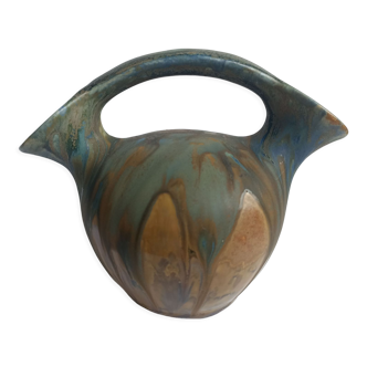Art Nouveau two-necked vase