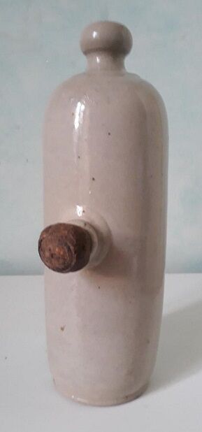 Bottle water bottle in sandstone