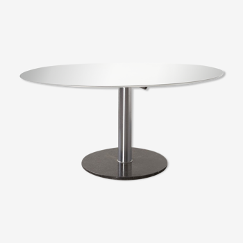 Table à manger ovale Alfred Hendrickx pour Belform années 1960