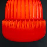 Vintage Czechoslovak Glass Hanging Lamp By Osvětlovací Sklo, 1970s