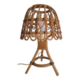 Bamboo bedside lamp