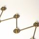Articulated candlestick Margareta in brass by Lars Holmström – Arvika, Sweden