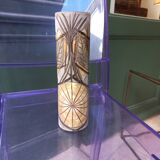 Vallauris ceramic tube vase