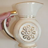 Pair of pitchers 50s in earthenware