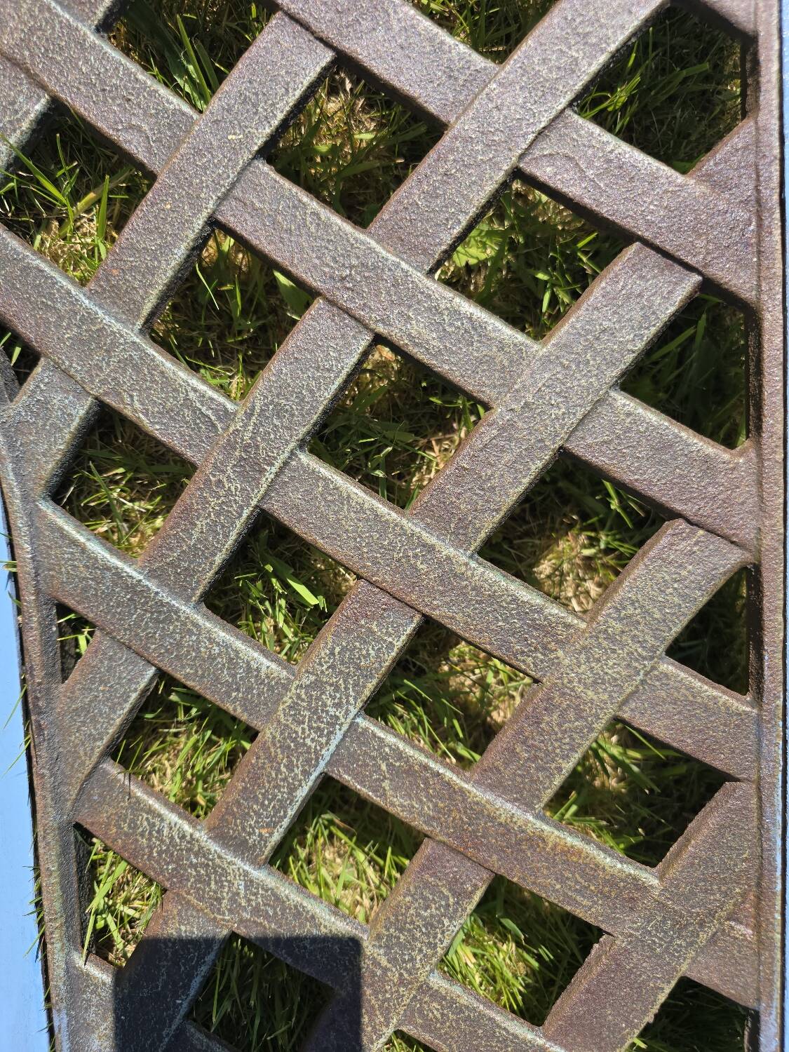 Antique garden bench